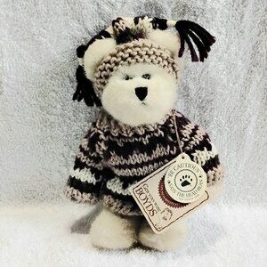 Gen-yoo-wine Erin P.umbeary 6" Standing Best Dressed... Bear by Boyds Bears!!
